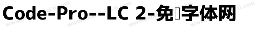 Code-Pro--LC 2字体转换